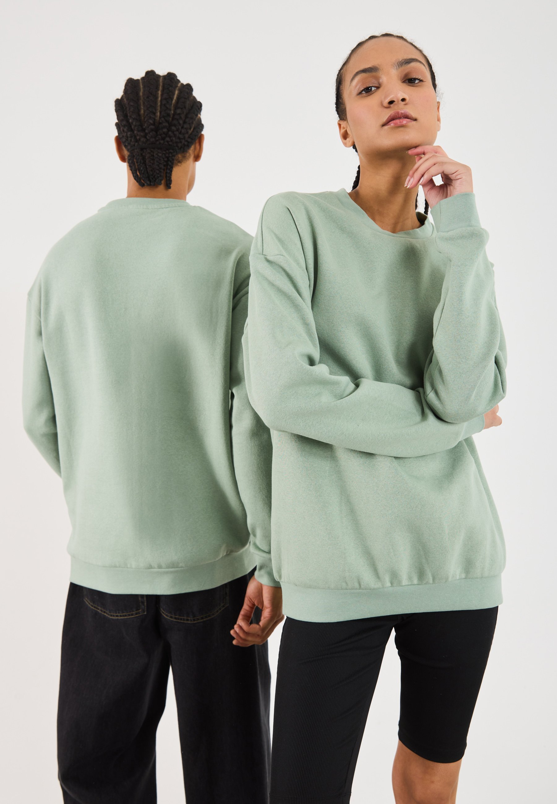 YOURTURN UNISEX - Sweatshirt - groen
