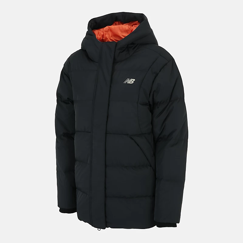 Damska kurtka puchowa NBX Soft Alpine Icono – CZARNA