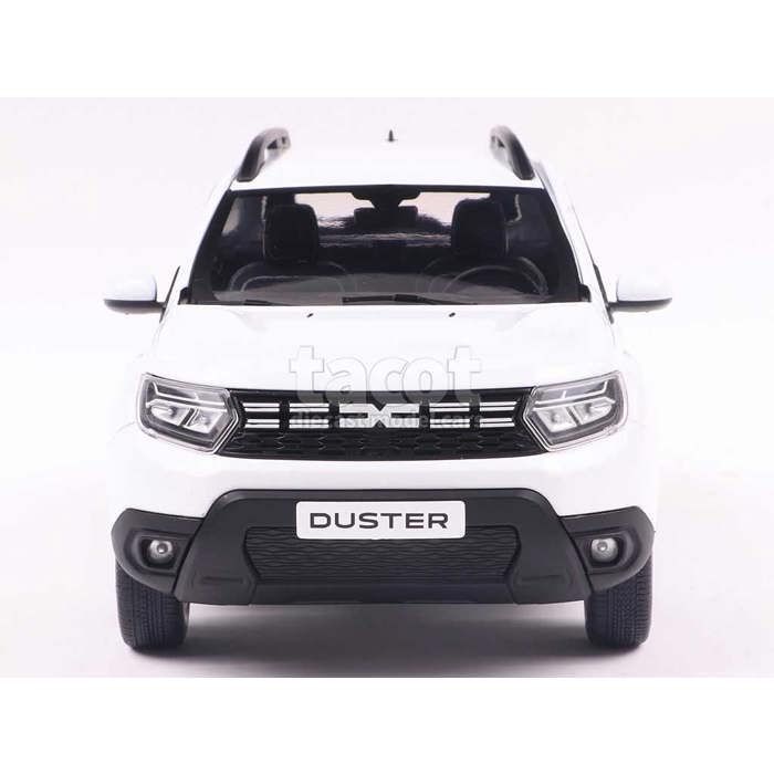 Verzamelbaar miniatuurautootje - SOLIDO - Dacia Duster 2024 - schaal 1/18 - Gemaakt van metaal - Wit