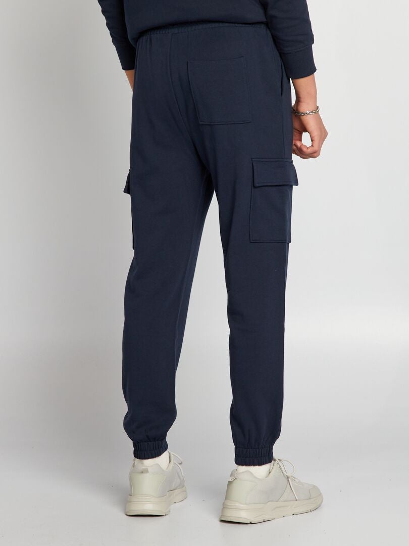 Calça Cargo Jogger - AZUL