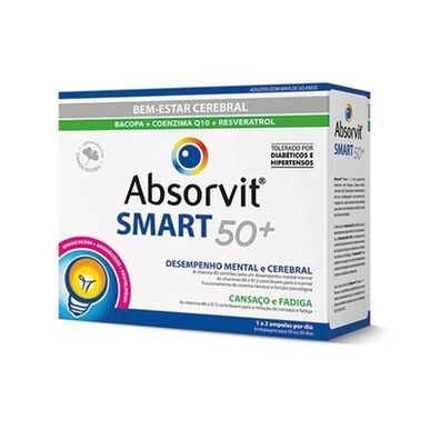 Absorvit Brain Wellness Supplement Smart 50 30 ampullia 30 ampullia