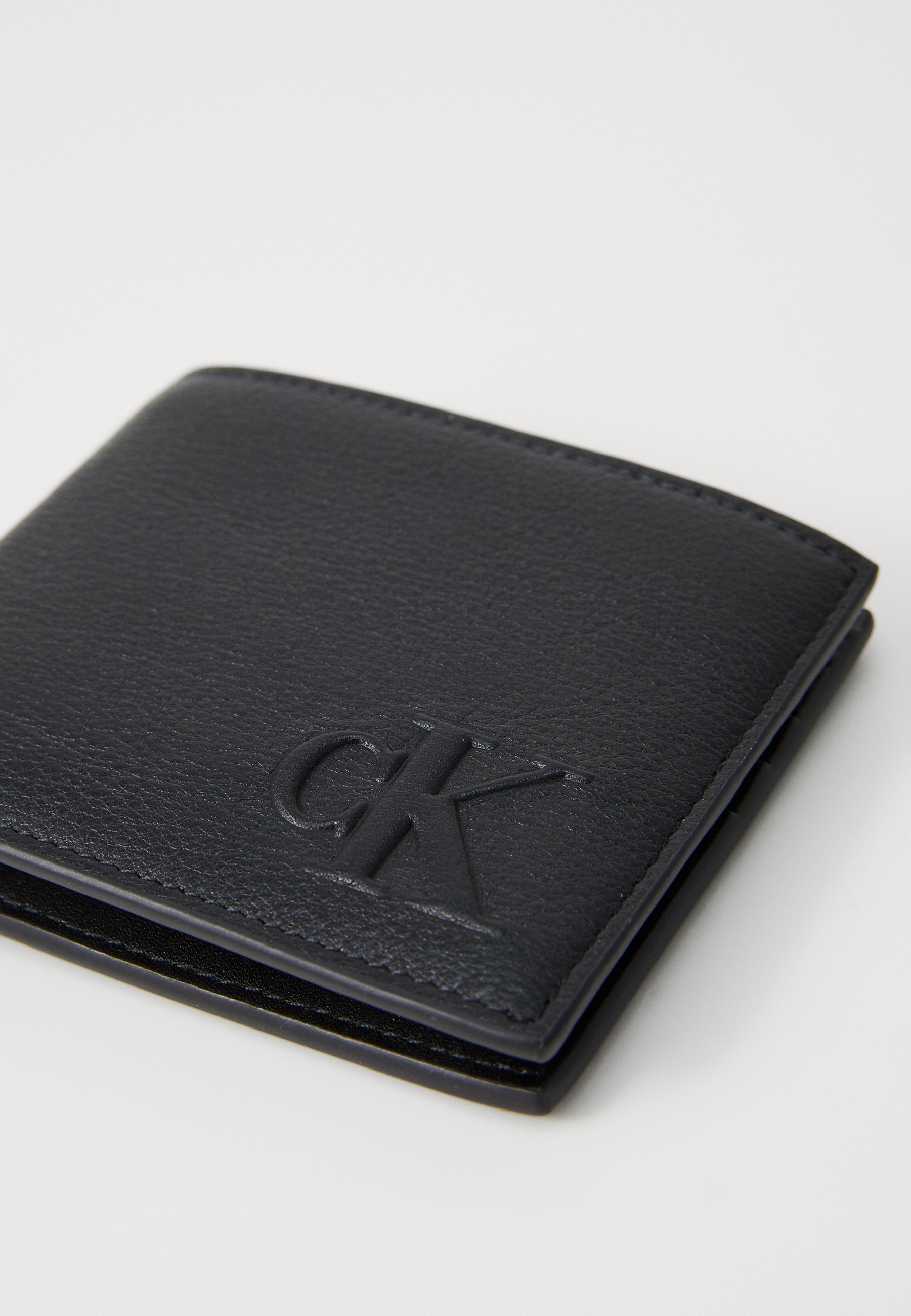 Calvin Klein BOLD BILLFOLD - Portemonnee - zwart