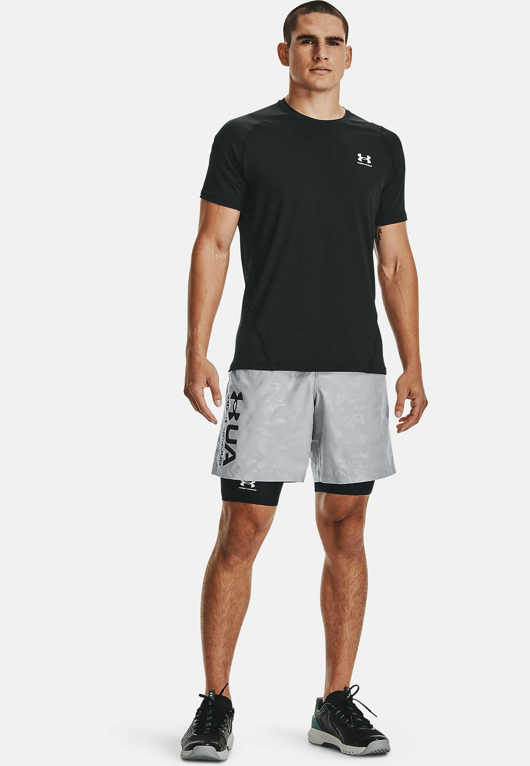 Under Armour HEATGEAR POCKET - Broek - zwart