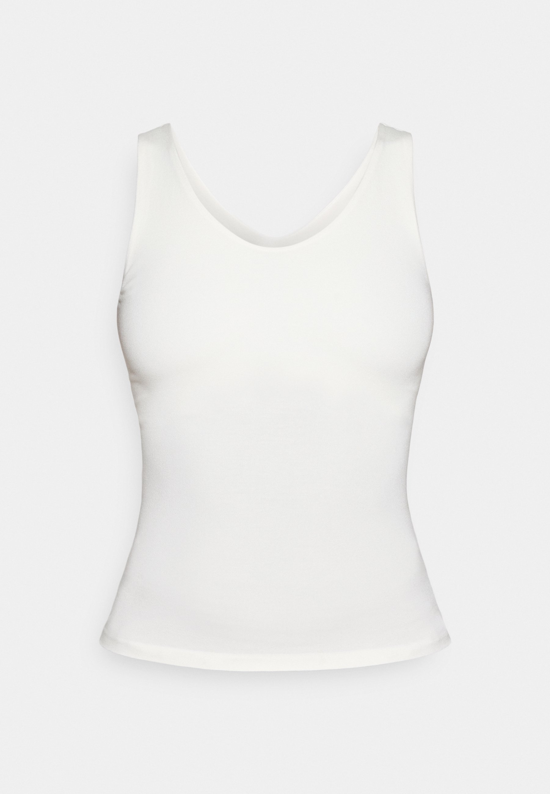 Yogasearcher BIJA Tanktop mit integriertem BH - Weiß