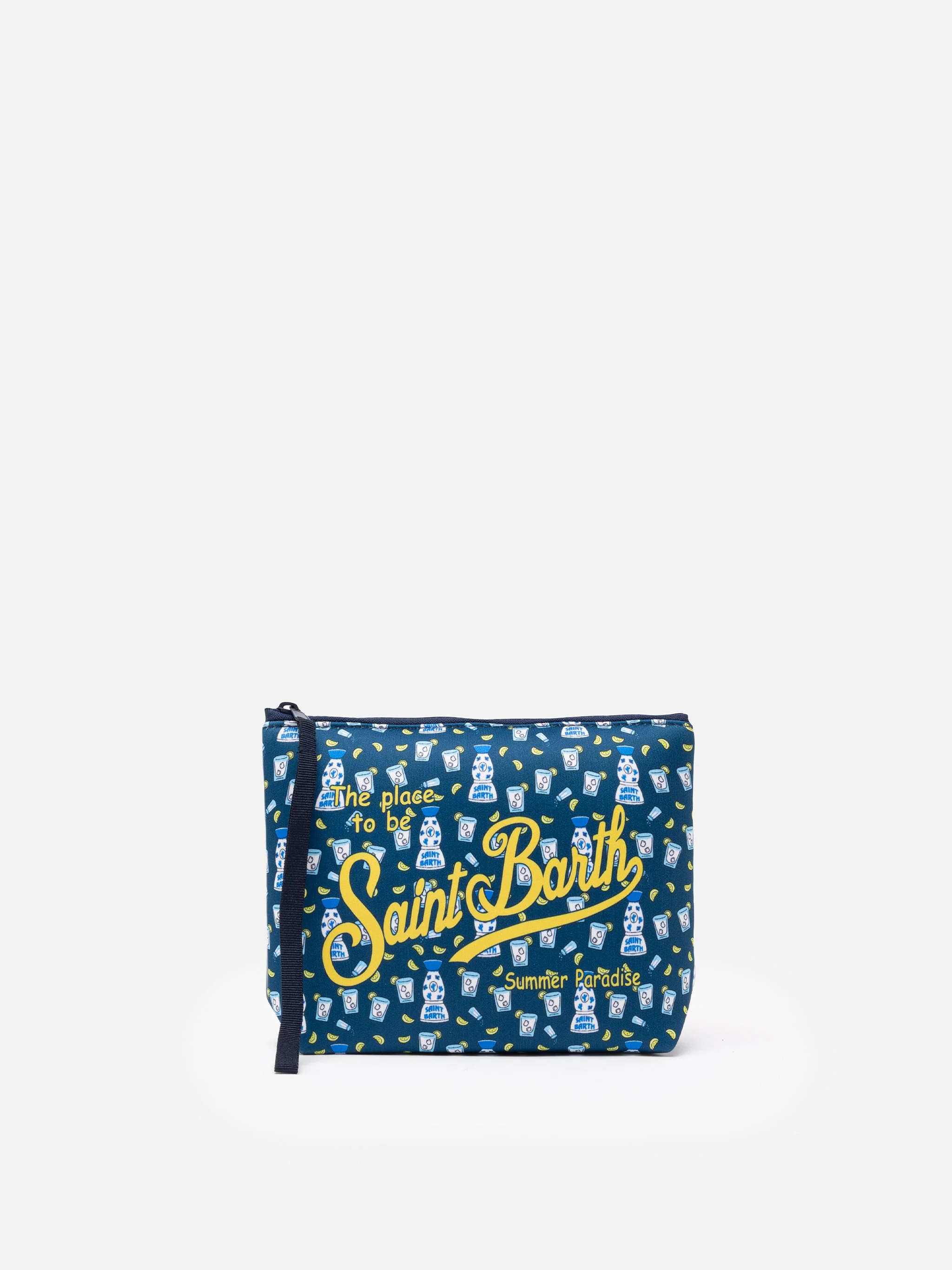 Aline scuba clutch met tequila-print