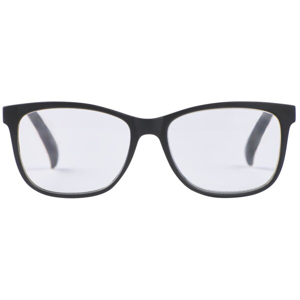 Kruidvat +2.0 Wider Fit Reading Glasses with Rubber-Look Frame<br>black