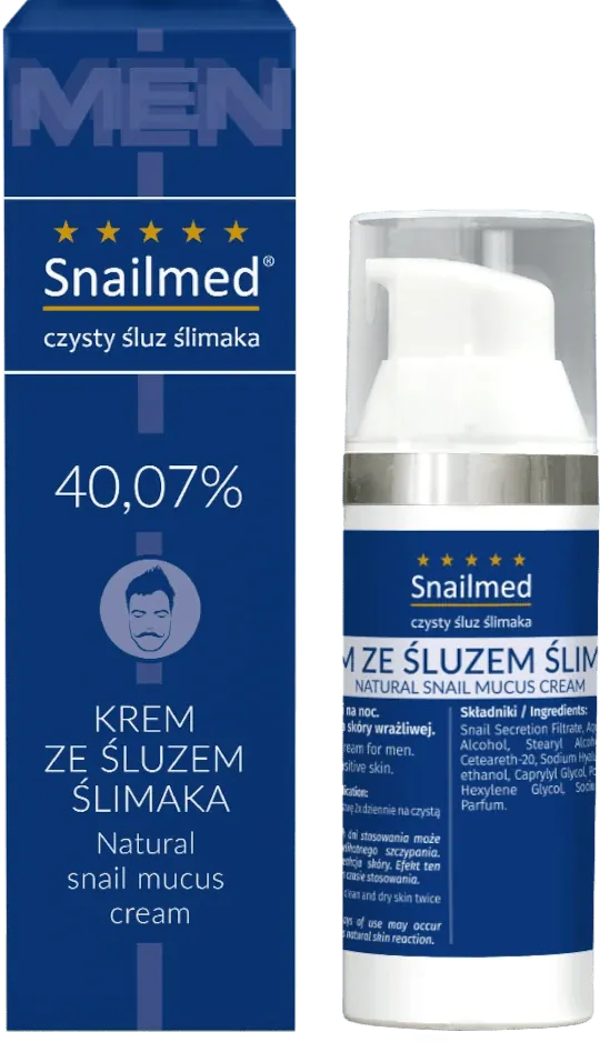 Snailmed Wielofunkcyjny krem dla mężczyzn ze śluzem ślimaka