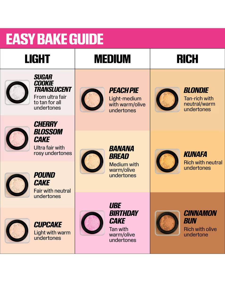 HUDA BEAUTY EASY BAKE LOS PODERS