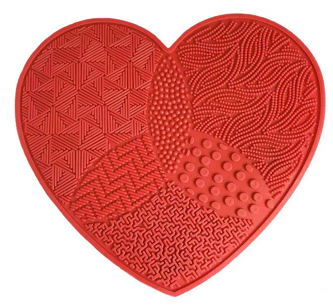 Средство за чишћење четкица „Joy & Love Beating Heart“ Средство за чишћење четкица за шминку