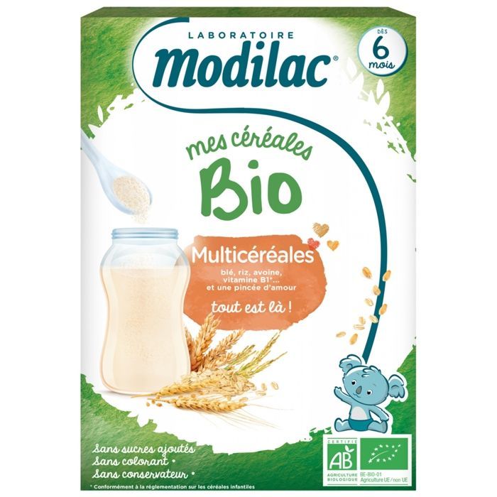Modalac My Organic Multi-Cereal Cereal a partir de 6 meses 250g
