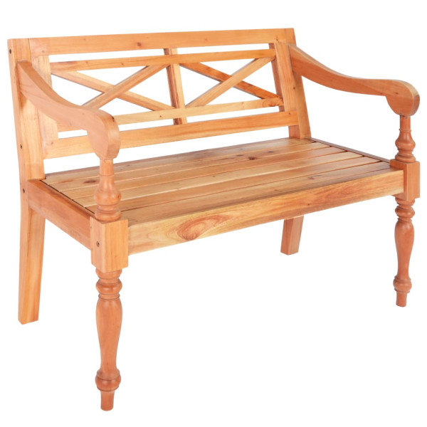 Ławka ogrodowa Brąz 98 cm Drewno vidaXL