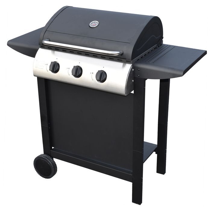 Barbacoa de gas hawaiana - 3 quemadores 8,4 kW