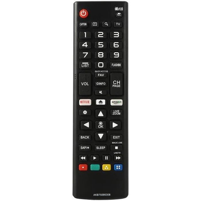 Control remoto universal - LG - AKB75095308 - Control total - 100% nuevo - Profesional