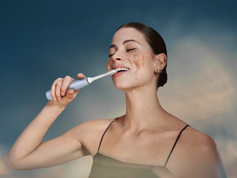 Escova de dentes elétrica sônica Philips Sonicare 9900 DiamondClean Prestige Edição Limitada HX9997/32 com aplicativo