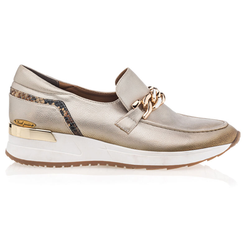 Gule loafers/bådsko til kvinder