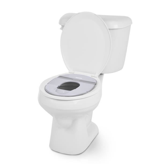INGENUITY Riduttore universale per sedile WC portatile per bambini e neonati, ideale per viaggi o spostamenti. Include una borsa per il trasporto ed è pieghevole.