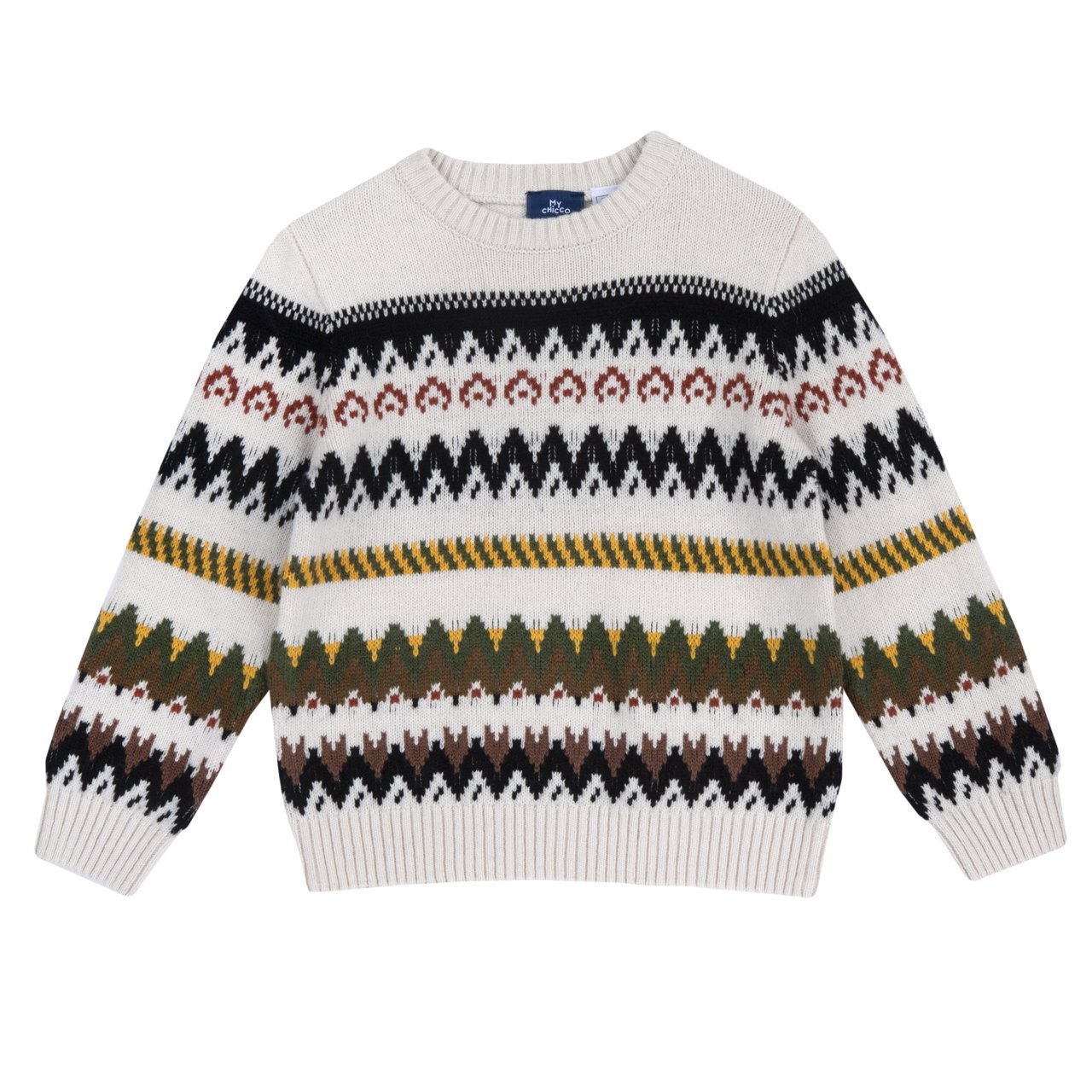 Pullover im norwegischen Stil