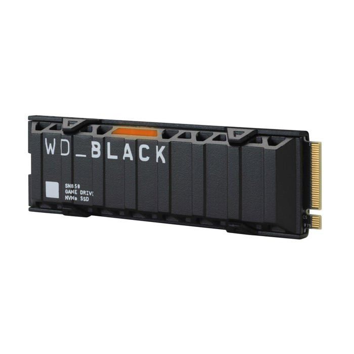 SSD - WESTERN DIGITAL - SN850 - 1 TB - Heatsink - NVMe PCIe 4.0 M.2