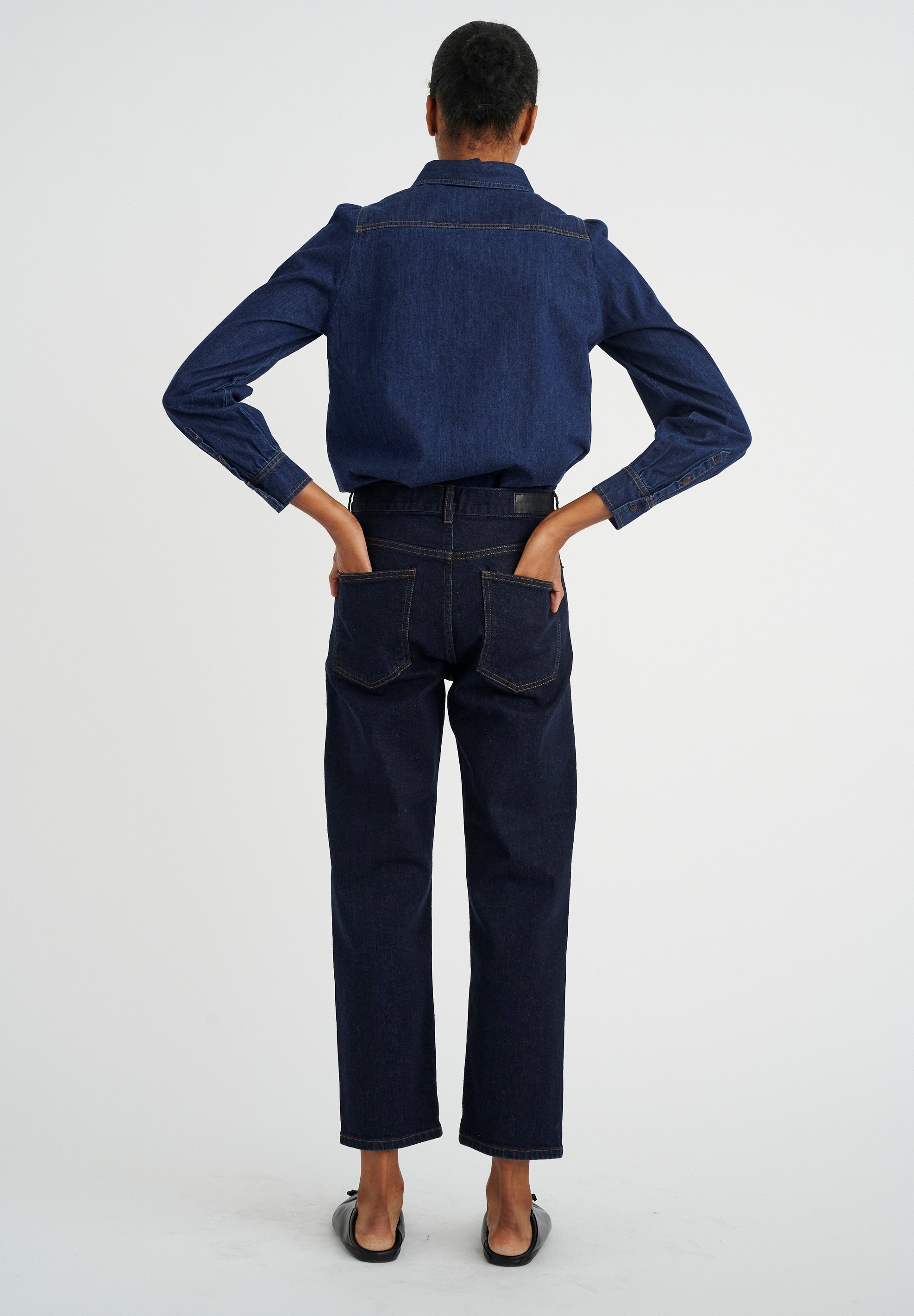 Džíny Straight Fit - blue denim