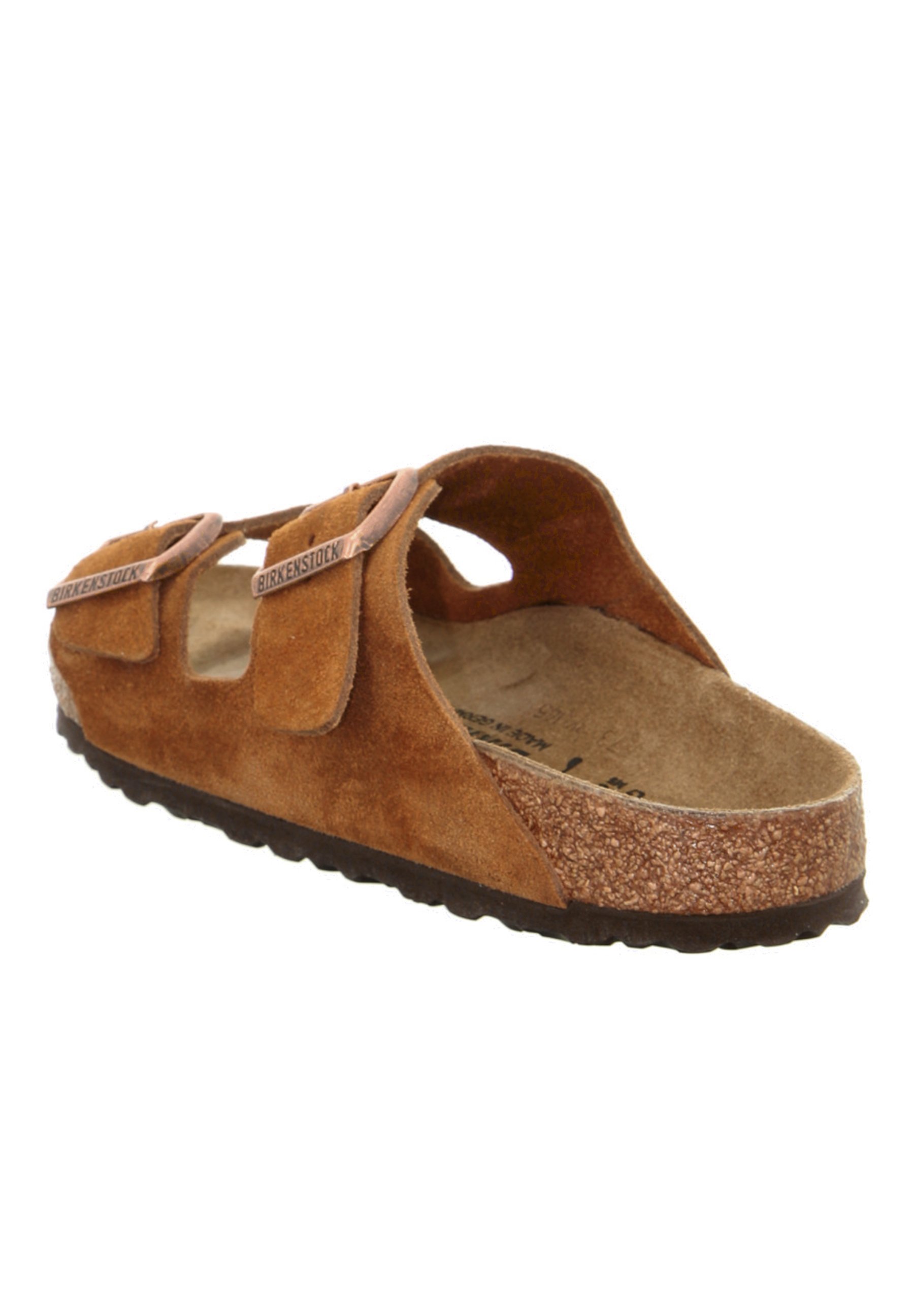 Birkenstock muiltjes - nerts