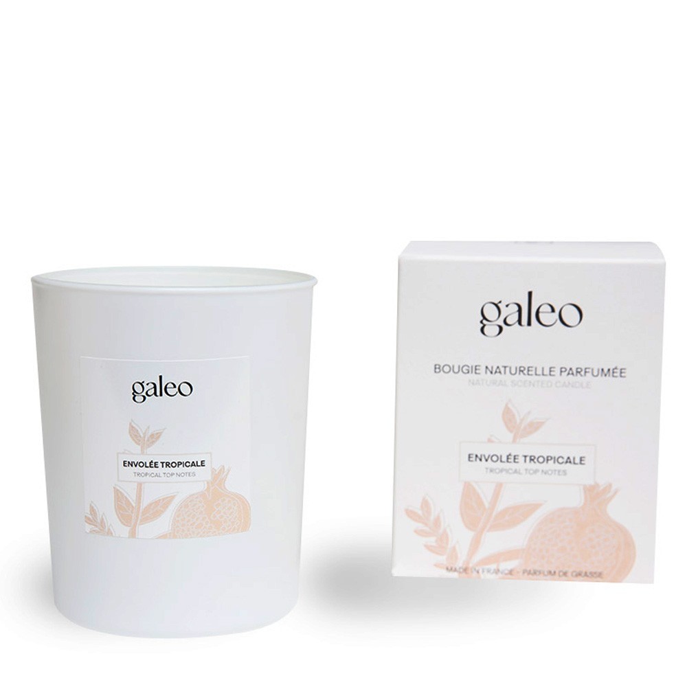 Galeo Bougie naturelle envolée tropicale