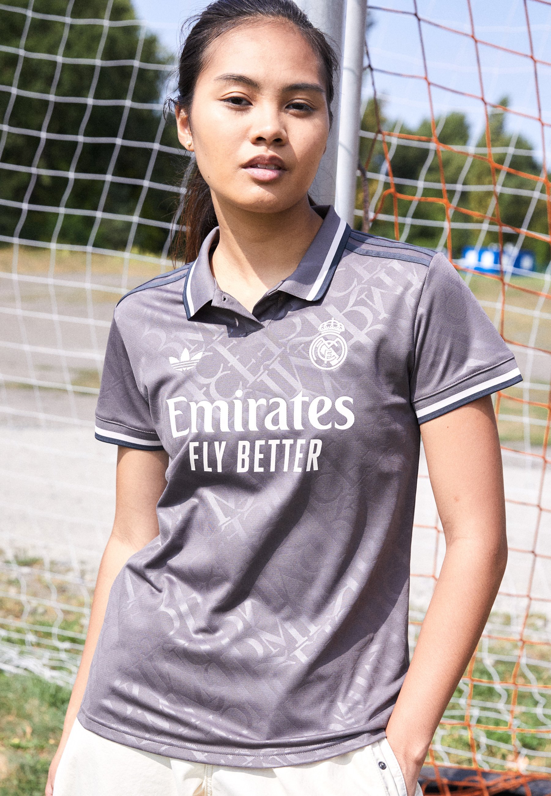 adidas Performance REAL MADRID - Clubkleding - antraciet