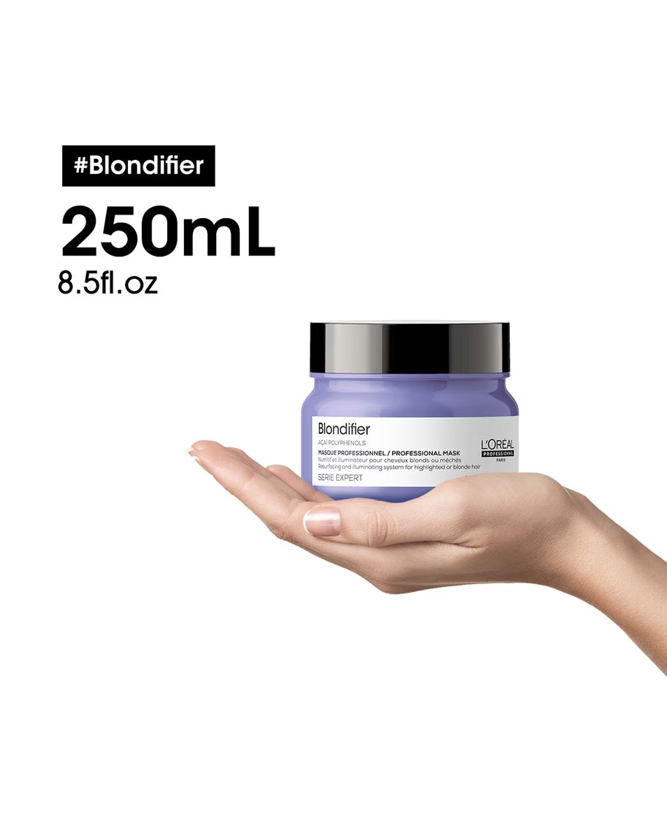 L'OREAL PROFESSIONNEL Serie Expert Blondifier Masca reparatoare, hraneste si sporeste stralucirea