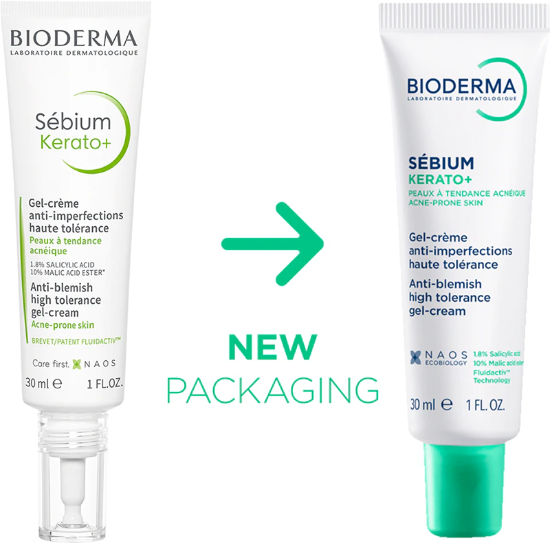 Bioderma Sébium Kerato+ gel-creme para imperfeições da pele com tendência acneica