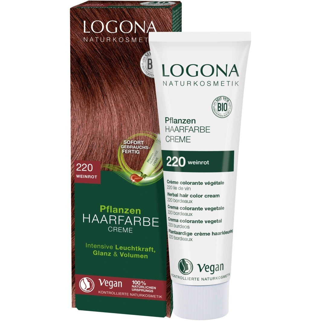 Logona Bylinná farba na vlasy - krémová - 150 ml