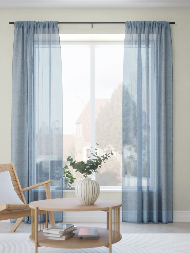 GOLTA GOLTA zavjesa 1x140x245cm prljavoplava