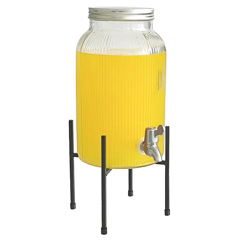 Dryckesdispenser Cuisine 6 l glas med kran