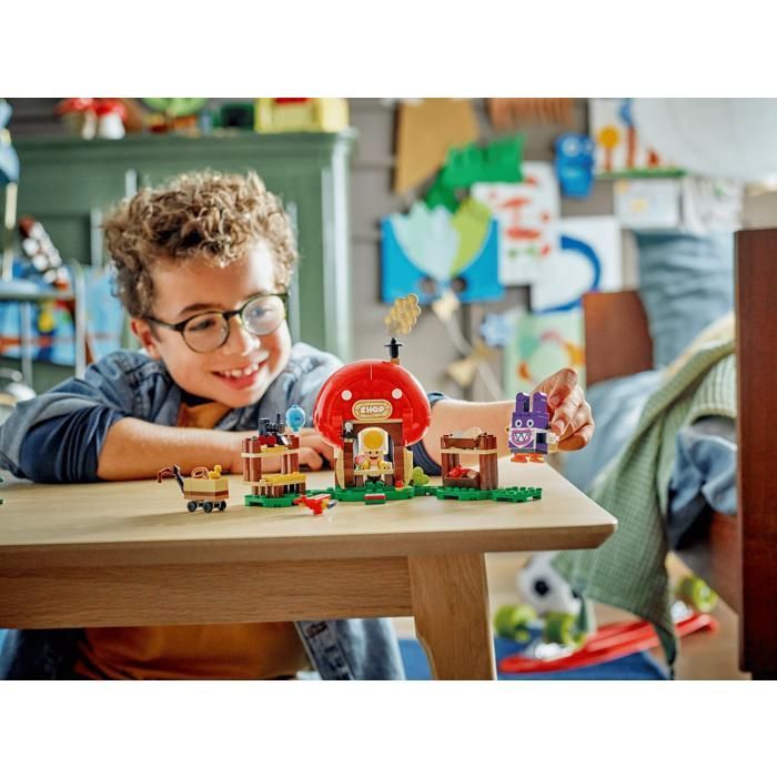 LEGO Super Mario 71429 Nabbit en Toad's Winkel Uitbreidingsset Cadeaus Speelgoed Verzamelobjecten 7+