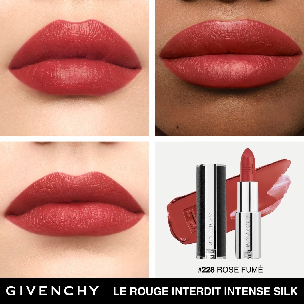 Givenchy lūpu krāsa Le Rouge Interdit Intense Silk - 3,4 g