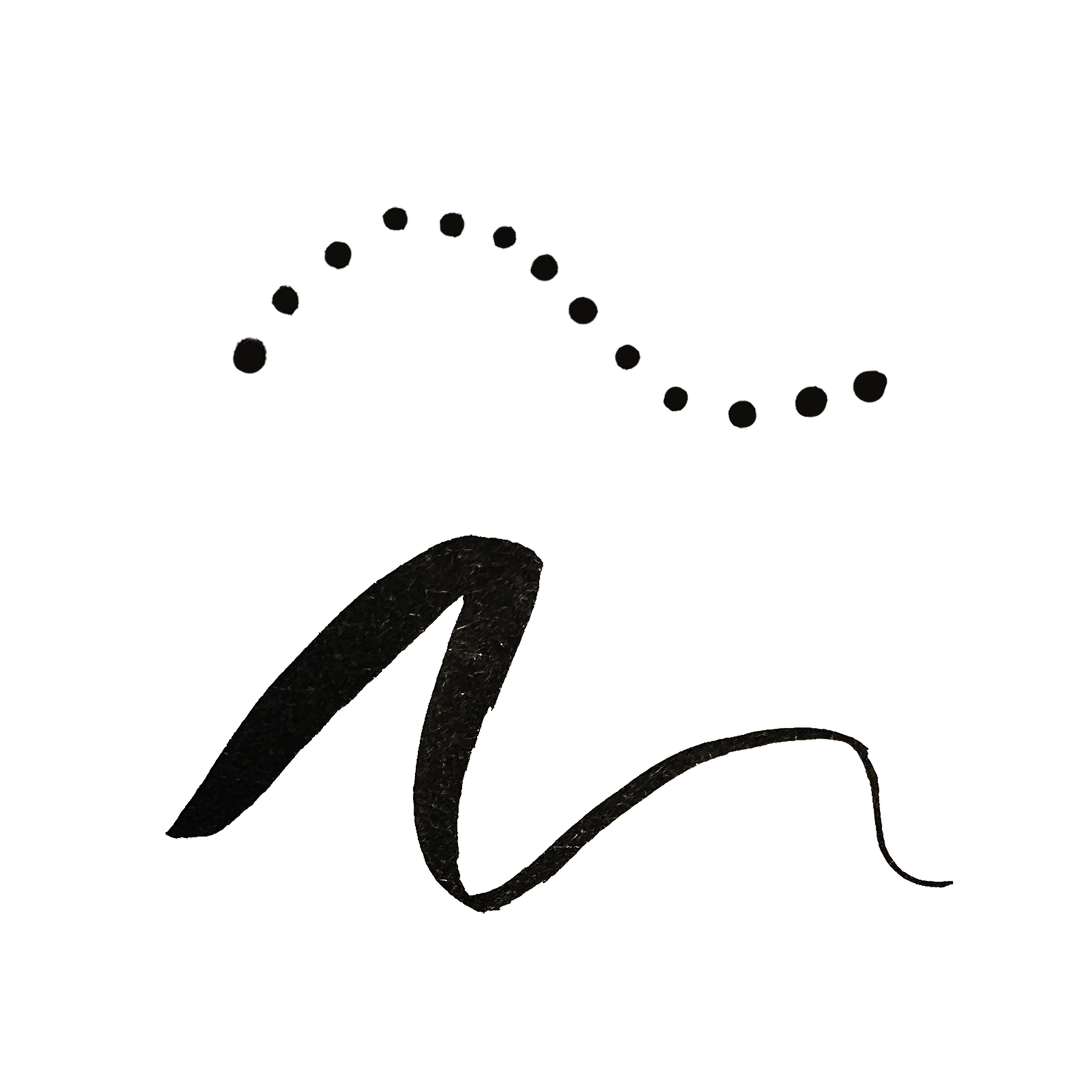 Tekući tuš za oči s dvostrukim nastavkom On Your Mark & Dot Line - Florence By Mills