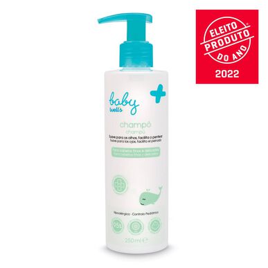 Baby Wells hypoallergeeninen shampoo 250 ml