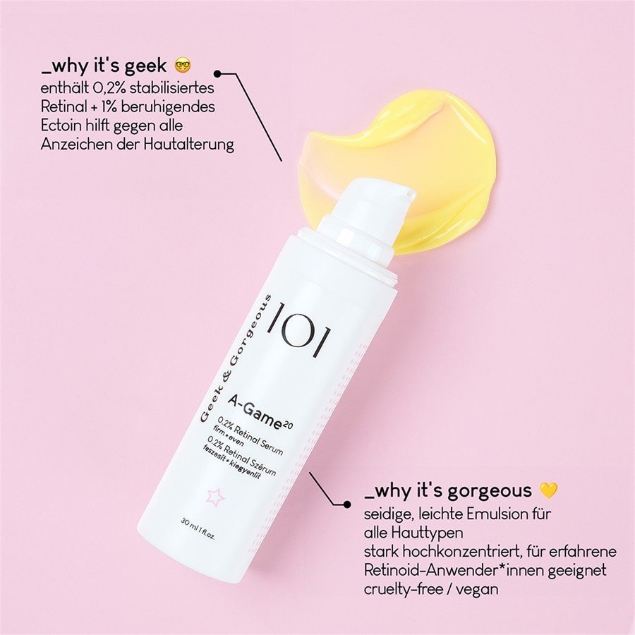 Geek & Gorgeous Serum protiv starenja A-Game-20 Serum – 30 ml