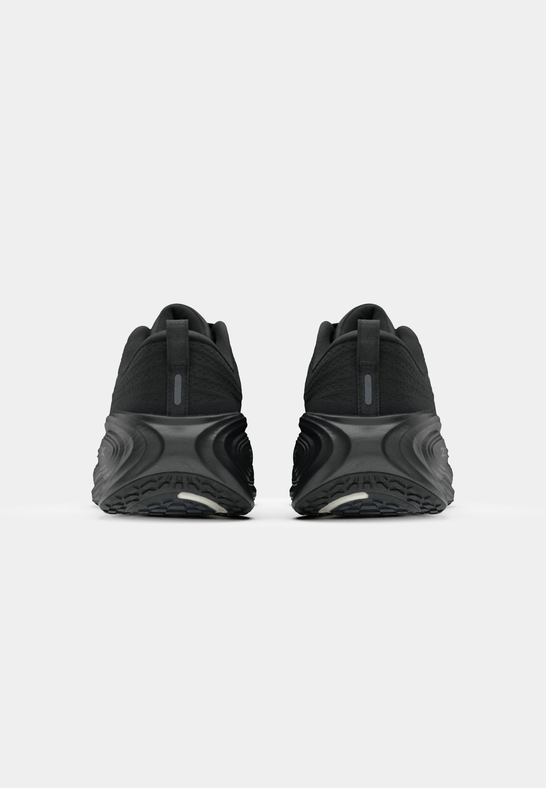 Nike Performance VOMERO PLUS - Hardloopschoenen voor op de weg - zwart/donker rookgrijs/metallic donkergrijs/koelgrijs