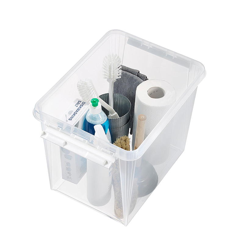 Boîte de rangement SmartStore™ avec couvercle 25 litres Home L40 x l30 x H32 cm