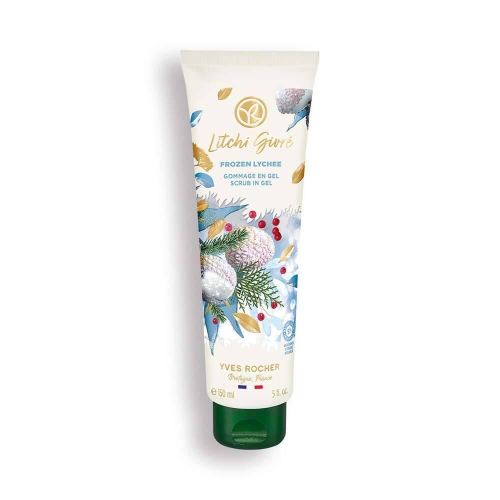 Frosset litchi-skrub