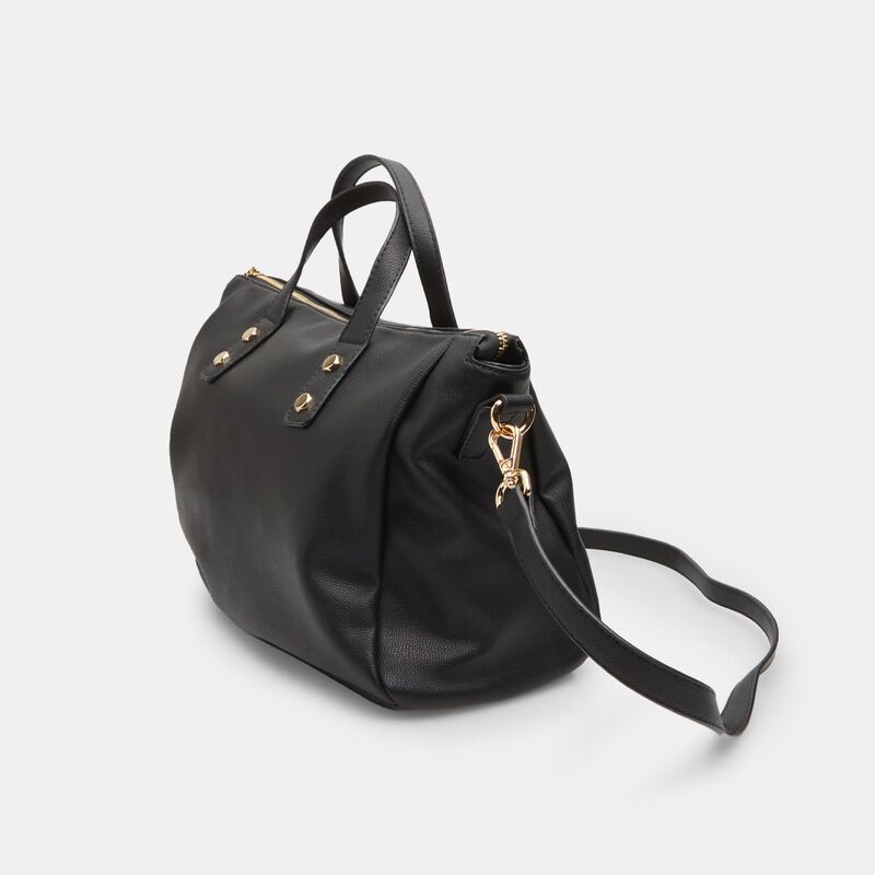 Torba materiałowa da donna con doppio manico con foulard