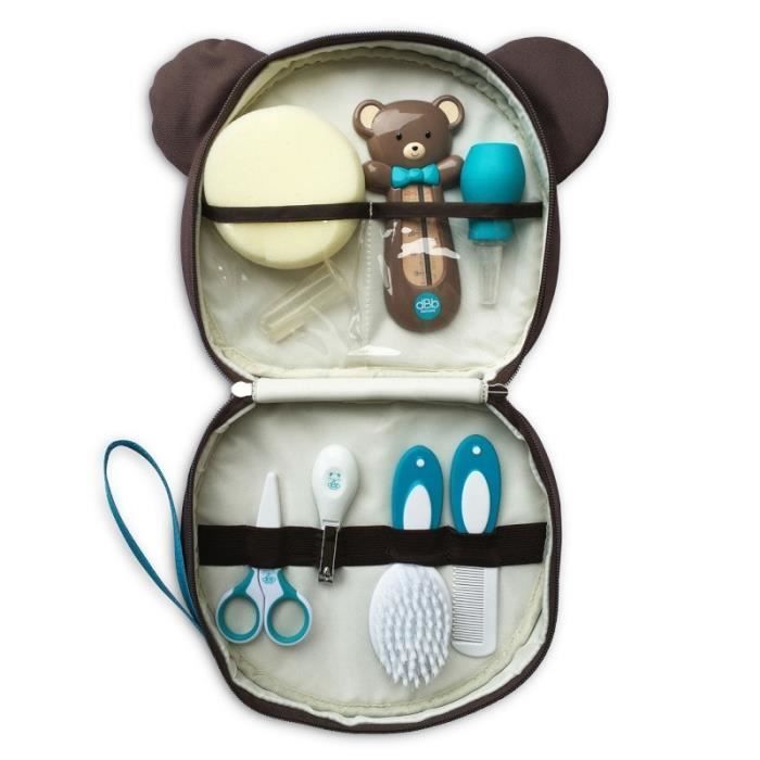 Trousse de Toilette Ourson - DBB REMOND - Accessoires de Toilette pour Bébé