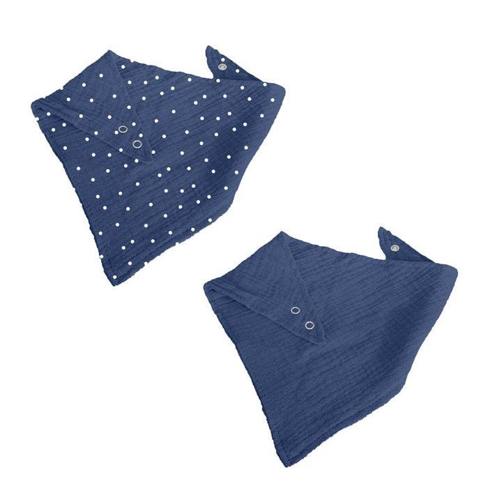 Lot de 2 Bavoirs Bébé 