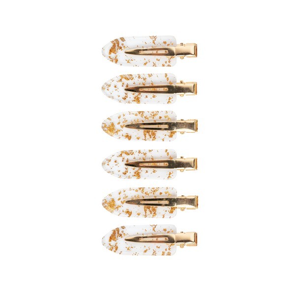 Brushworks Gold Flake No Crease Clips