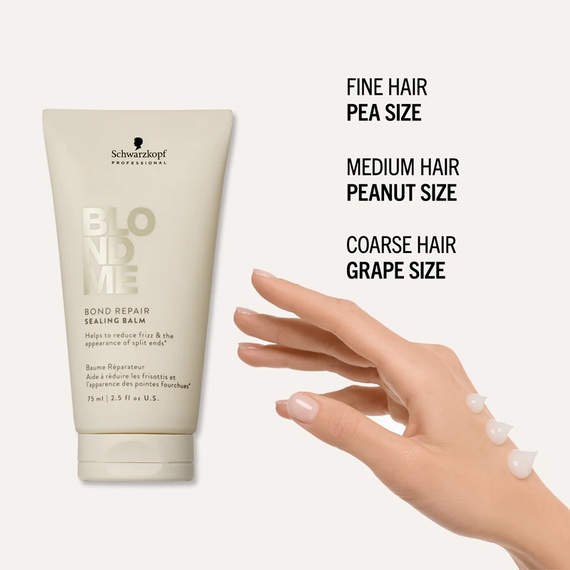 Schwarzkopf Professional Blondme Bond Repair Sealing Balm balzam proti skodranim lasem