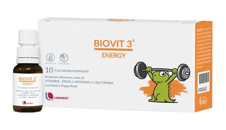 LABOREST Biovit 3 Energy 10fl 10 ml Energie, vitaliteit en immuunsysteem