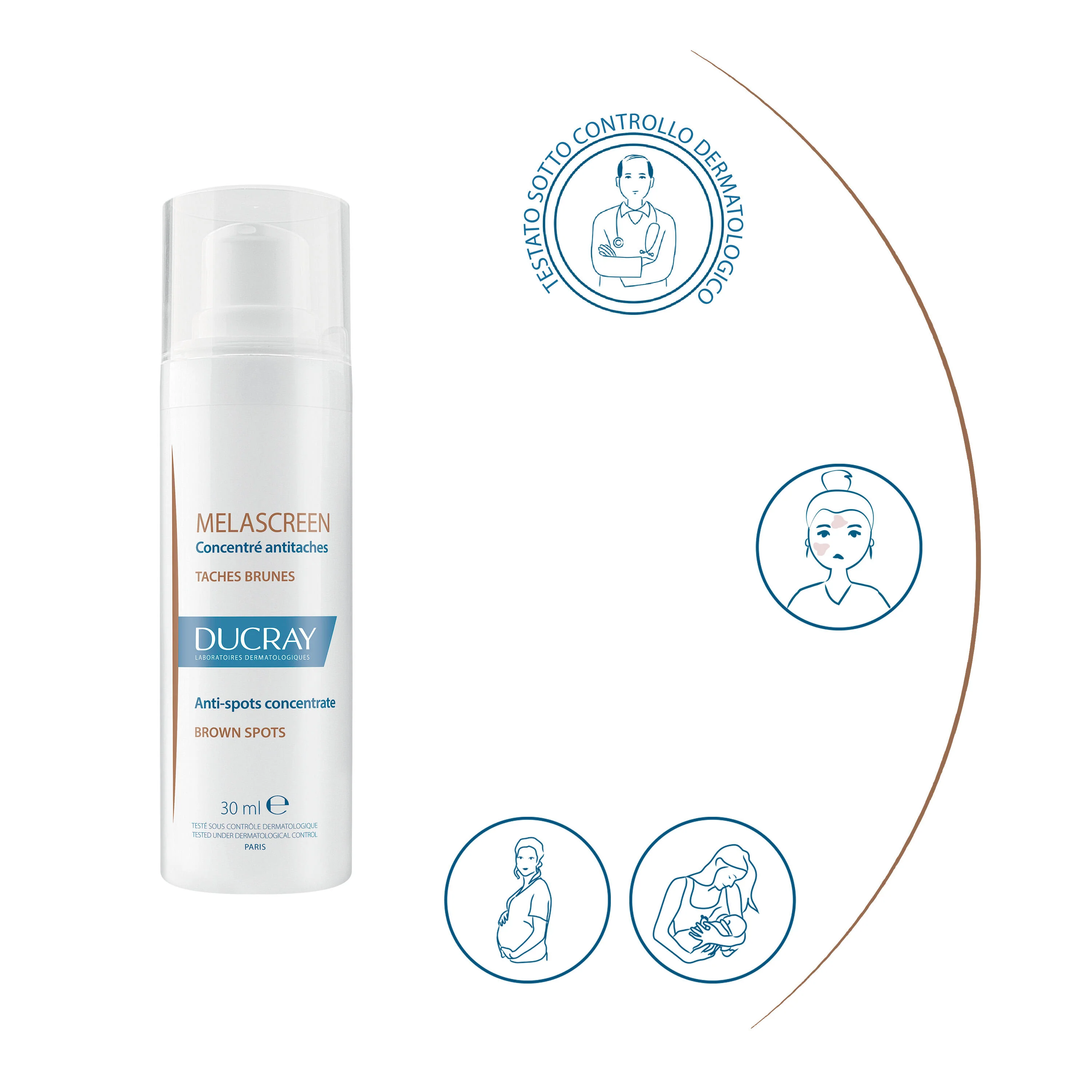 Melascreen Concentrato anti-macchie - Tratt.viso 24 ore antimacchie
