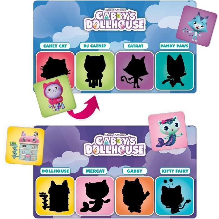 Collection éducative - LISCIANI - Gabby's Dollhouse - Jeux variés - Logique et imagination - Thème maison de poupée
