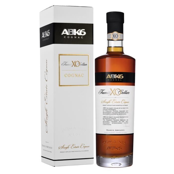 ABK6 Cognac XO Family Cellar – 70-cl-Flasche, 40 % Vol., Einzelkarton