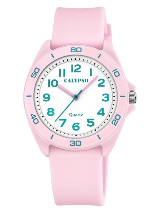 Montre bracelet - Calypso - K5833/2 - Analogique - Enfant - Rose et Blanc
