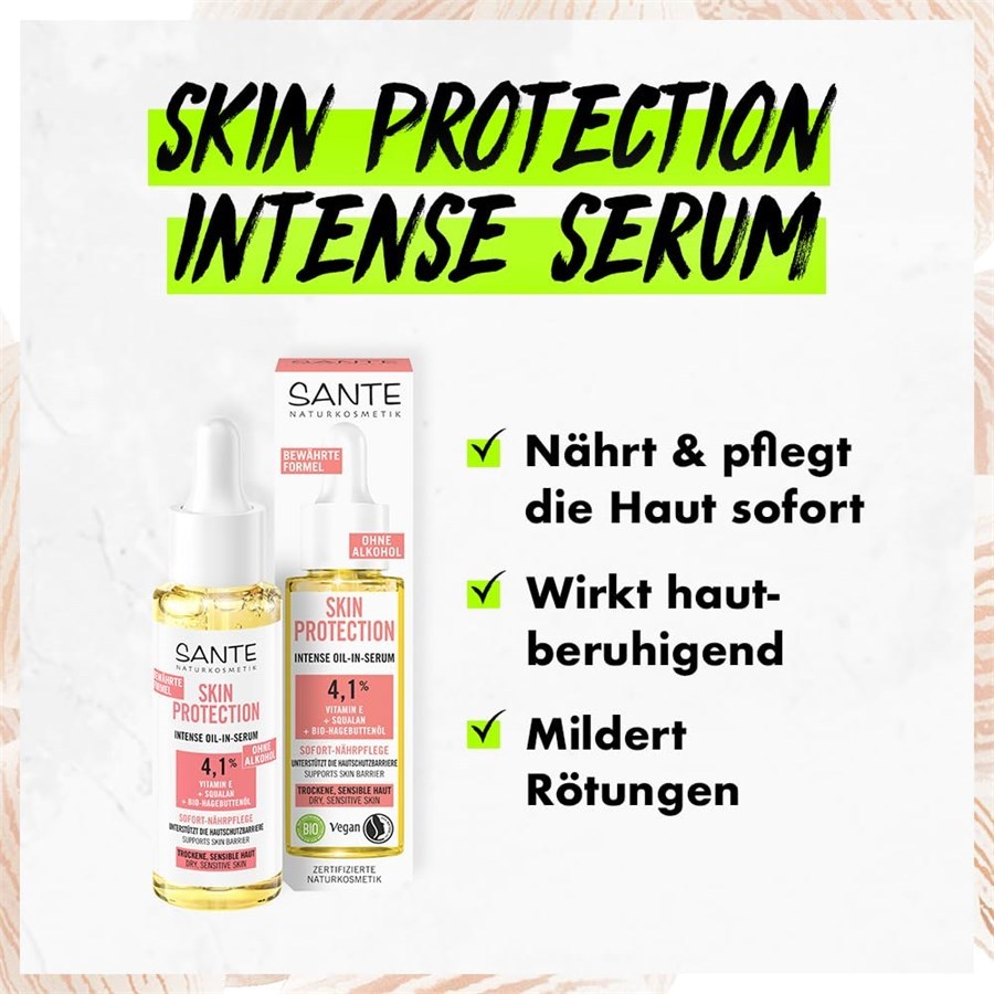 Sante hidratantni serum, serum za intenzivnu zaštitu kože – 30 ml